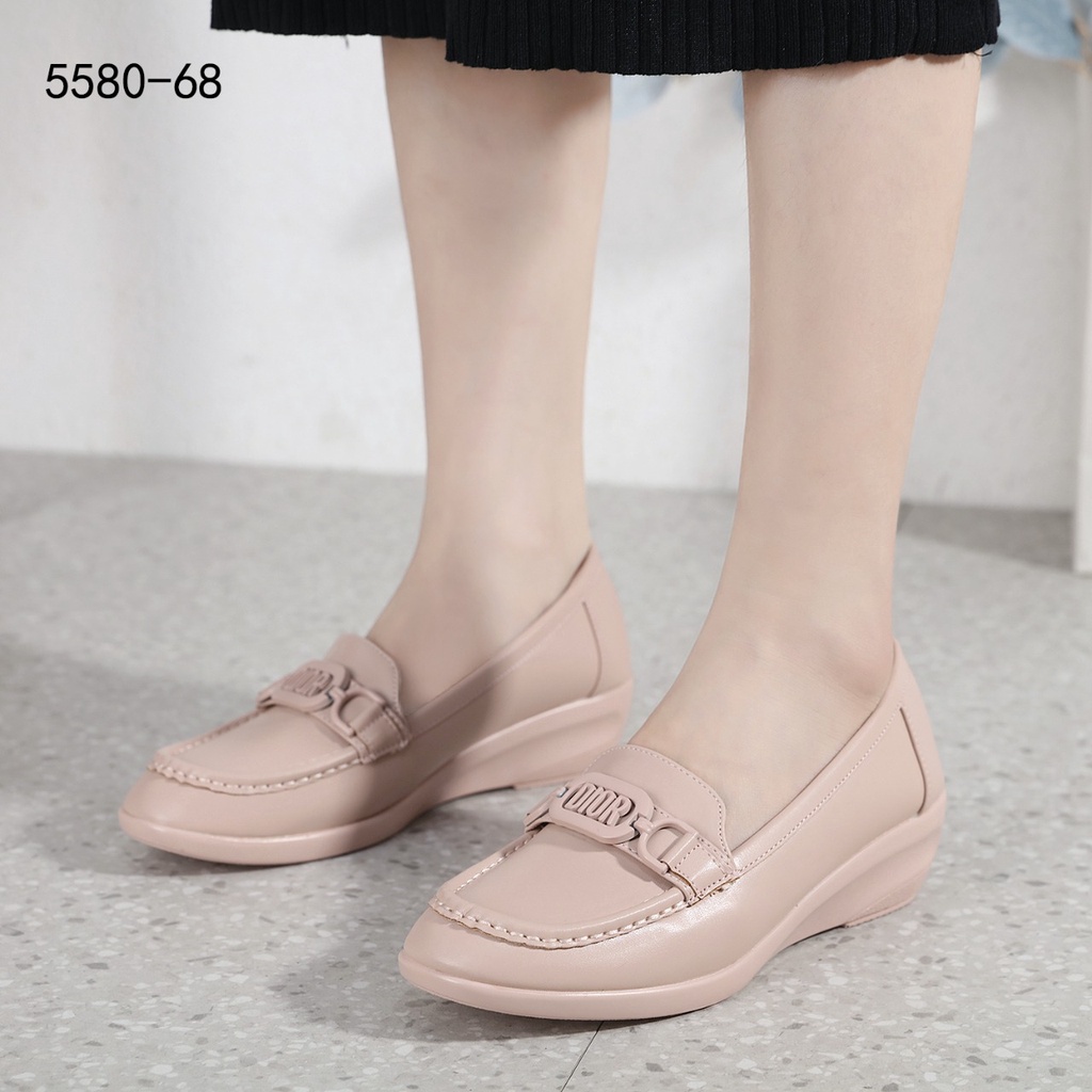 DR Logo Wedges Shoes #5580-68