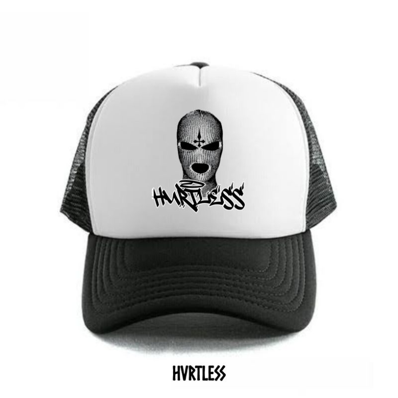 Truckerhat hurtless "DESTROYER"/Topi jaring/Baseballcaps/Snapback