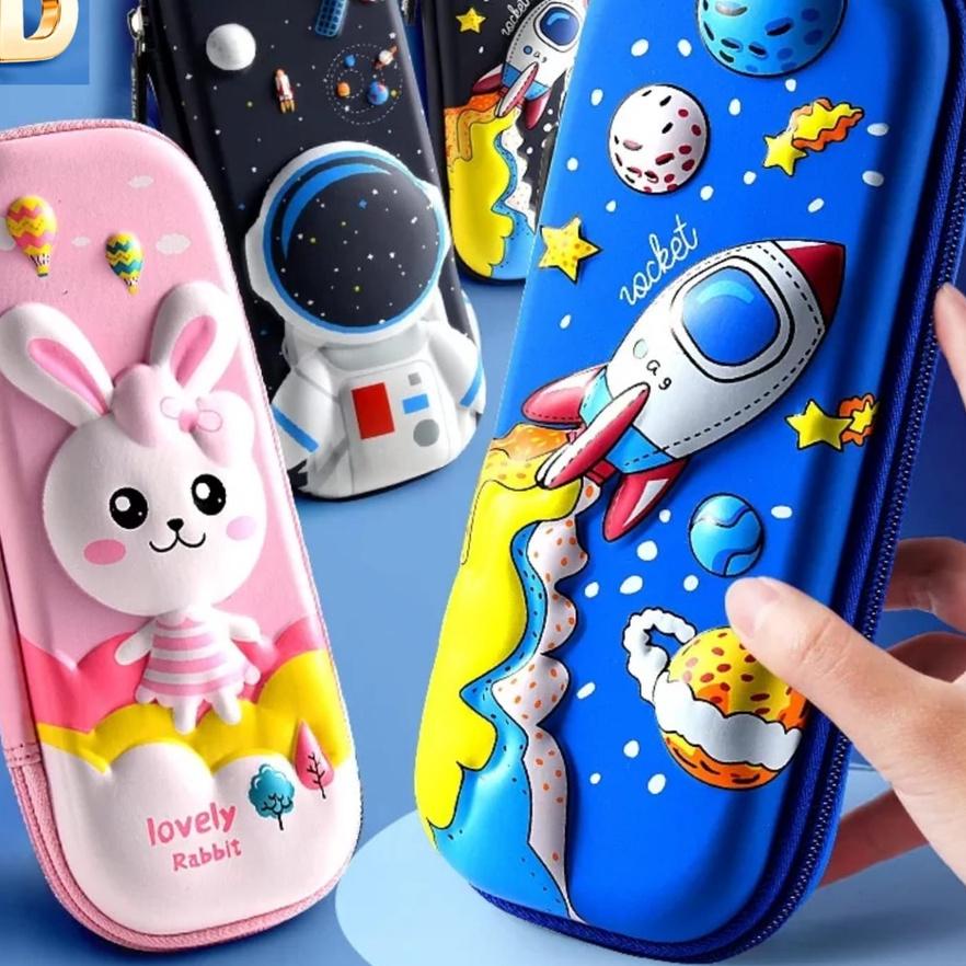 

Kirim Langsung Kotak Pensil 3D Timbul Alat tulis Anak Motif Karakter Tempat Pensil Resleting Unicorn Import Quality^^