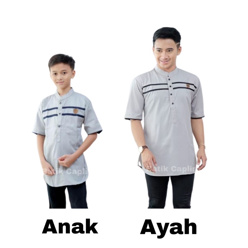 KOKO COUPLE AYAH DAN ANAK PREMIUM / QURTA PAKISTAN KAPEL AYAH DAN ANAK LAKI LAKI TERBARU KOKO FF