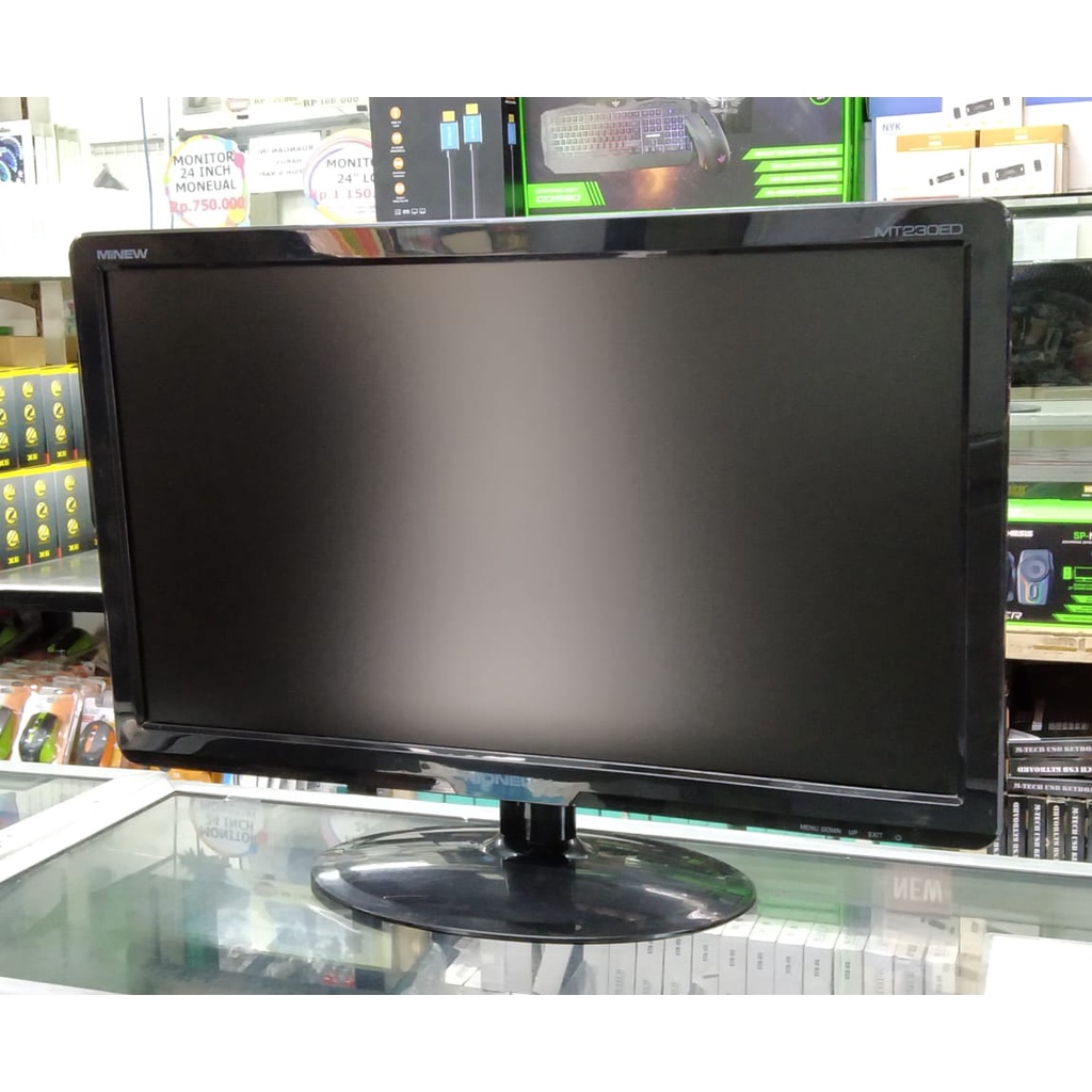 Monitor LED 24Inch Korea - Moneual untuk cctv