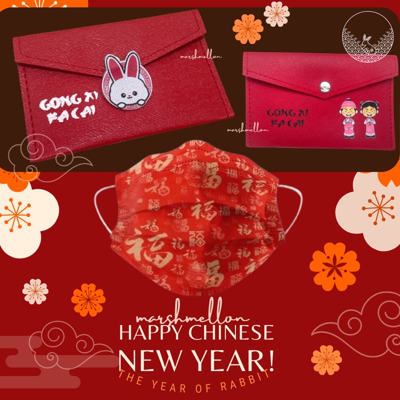 

Masker Imlek KF94 Sincia & Amplop Angpao Tahun Baru China Chinese New Year (CNY) 2022 | Masker Merah Gong Xi Fa Cai | Masker Imlek Bisa Gojek Grab Bandung | Angpao Kelinci Gong Xi Merah | Teapai Wedding | Hong Bao Anak Minnie My Melody Hello Kitty Wedding