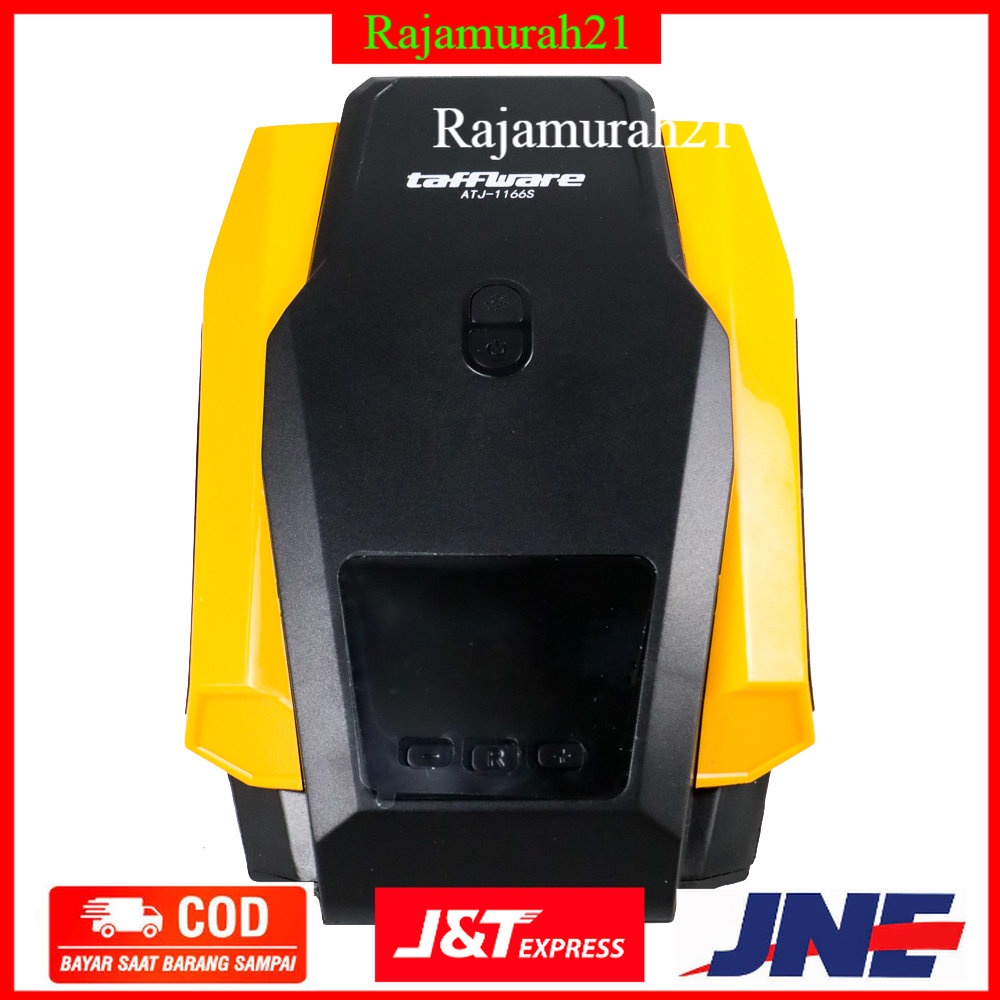 Taffware Inflator Pompa Mobil Elektrik Serba Guna 150PSI - ATJ-1166S - Black/Yellow - OMRSGSBY