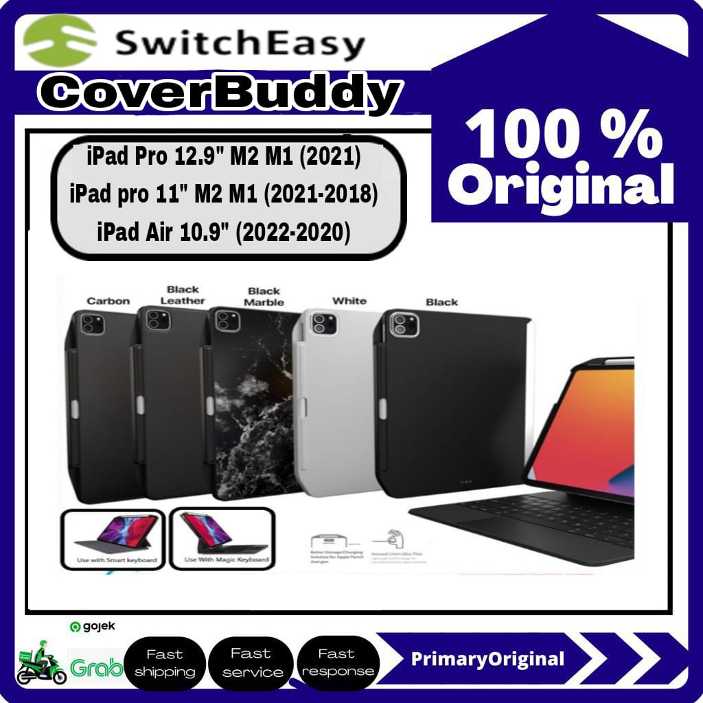 Case iPad Pro 11 M2 M1 2022 Switcheasy COVERBUDDY Ultra Slim