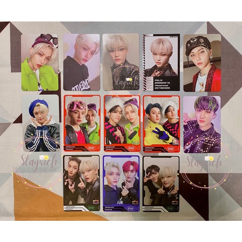 [READY STOCK] Stray Kids SKZ Felix Set Noeasy, Oddinary, Nacific R7 R8 R10 R11 R12 R15 Lee Know
