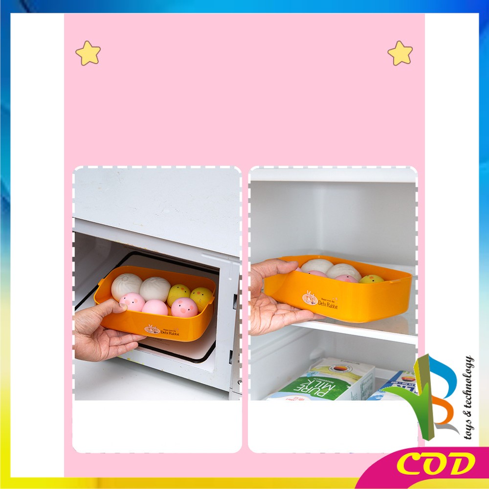 RB-C758 Tempat Makan 2 Susun Lunch Box Anti Tumpah / Kotak Makan Siang / Kotak Bekal Set Sendok Garpu