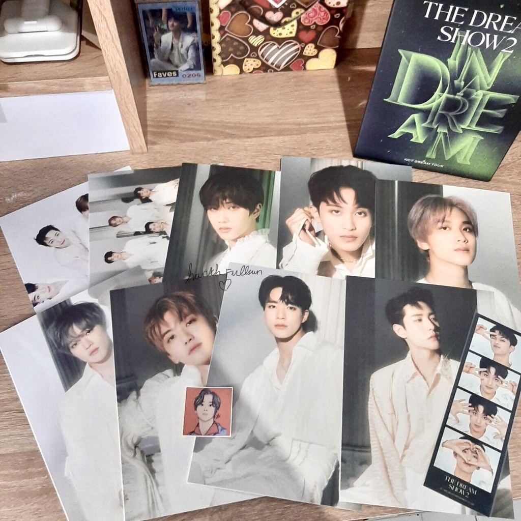 [BISA COD] Postcard MD The Dream Show TDS 2 Nct Dream Tour in a dream jeno jaemin Chenle jisung Renj
