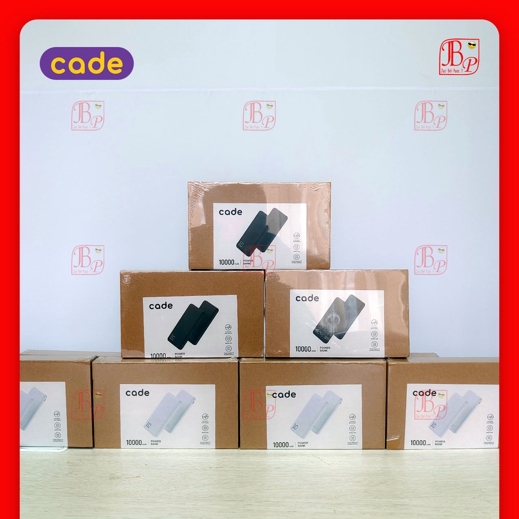 CADE Powerbank 10000mAh CA-P11 Dual Port Input Fast Charging