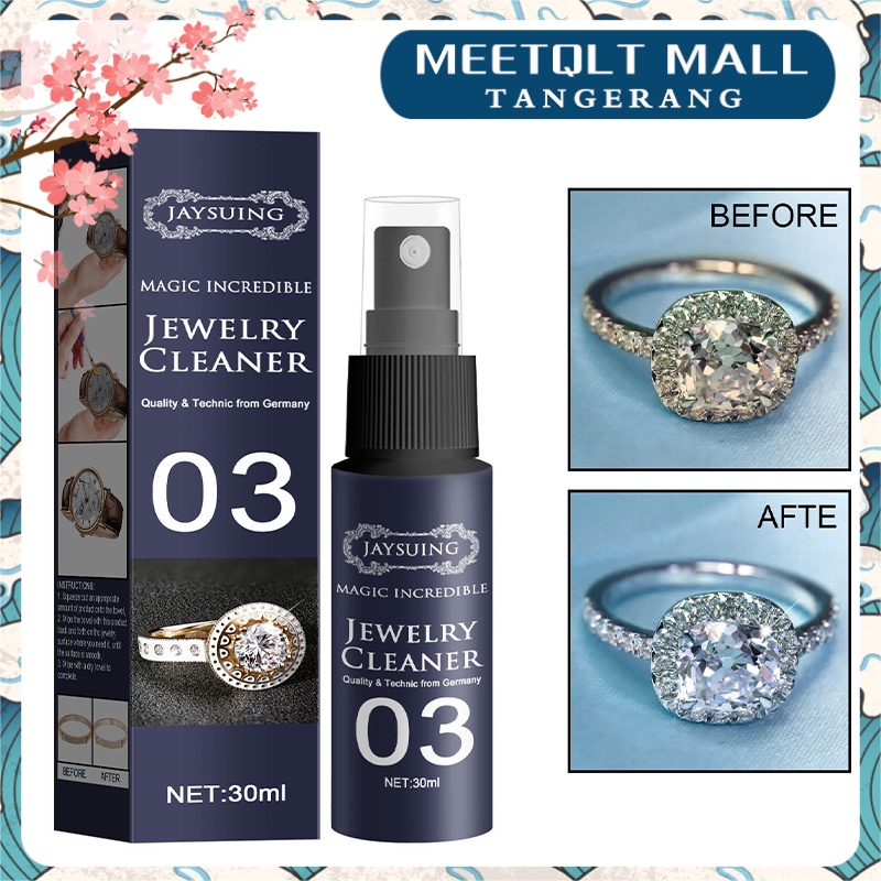 Jewelry Cleanser Spray Sprai Pembersih Perhiasan Emas Perak Cairan Berkualitas