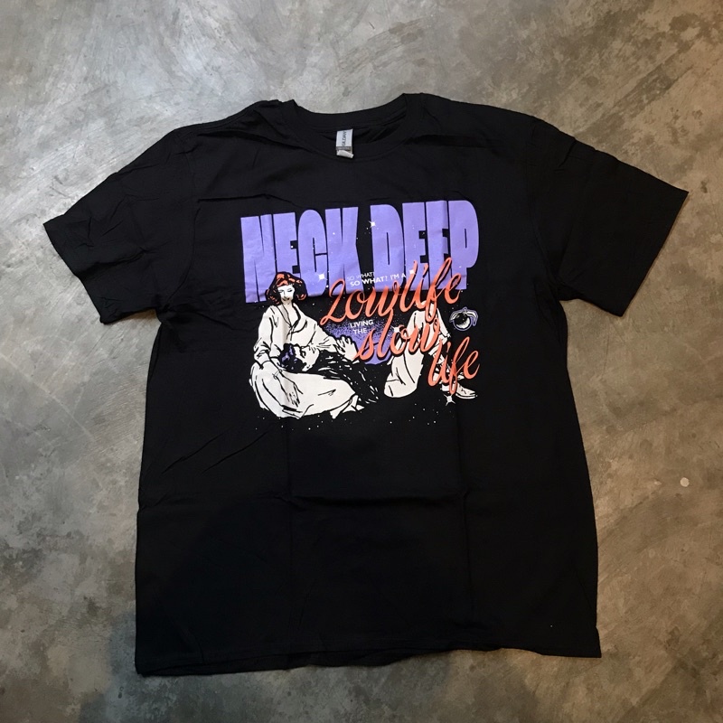 Tshirt Band New Original NECK DEEP ‘Lowlife Couple’