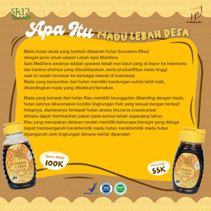 

Madu Lebah Desa | MADU MURNI HUTAN AKASIA