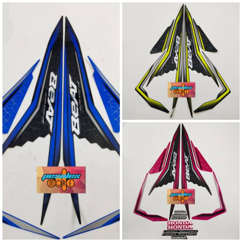 striping lis body motor honda beat fi idling stop iss 2020