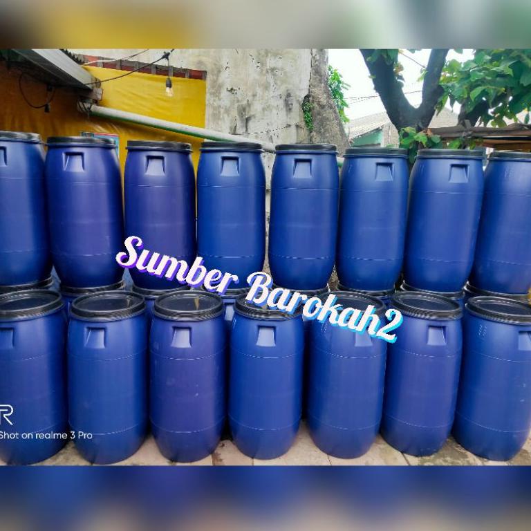 ㋿V tong sampah,tong 80L,tong biru,gentong air dan drum TERBARU 3478 ⁂