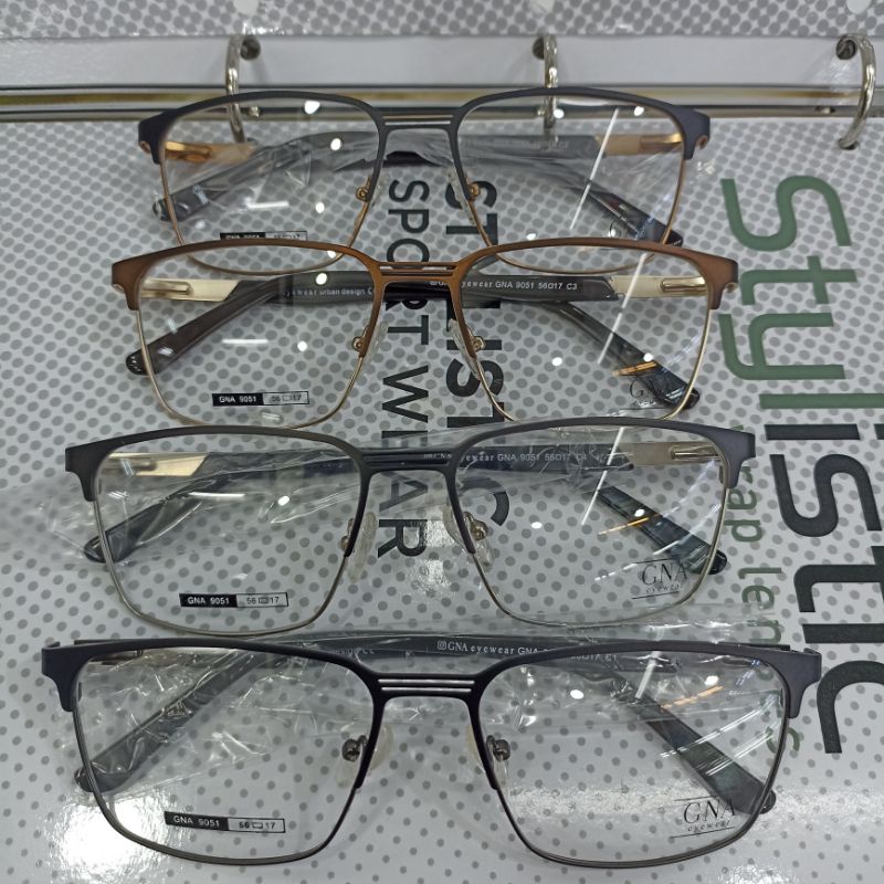 FRAME GNA EYEWEAR original Brand URBAN DESIGN PRIA DAN WANITA