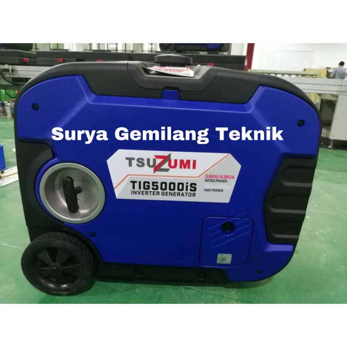 Genset Silent Inverter 4000 Watt. Tsuzumi Tig5000Is