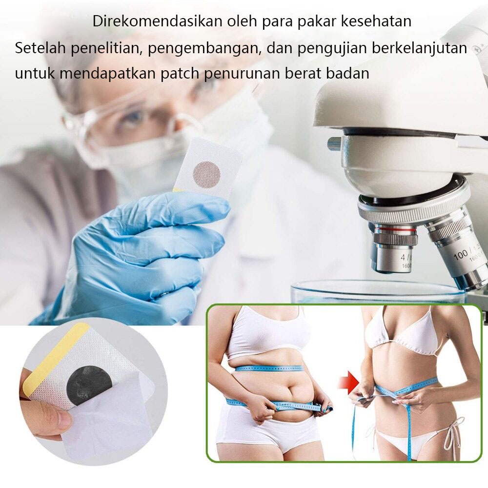 Pelangsing Patch Penurunan Berat Badan Pembakar Lemak Patch Pelangsing Penurunan Berat Badan Burn fat 30 pcs