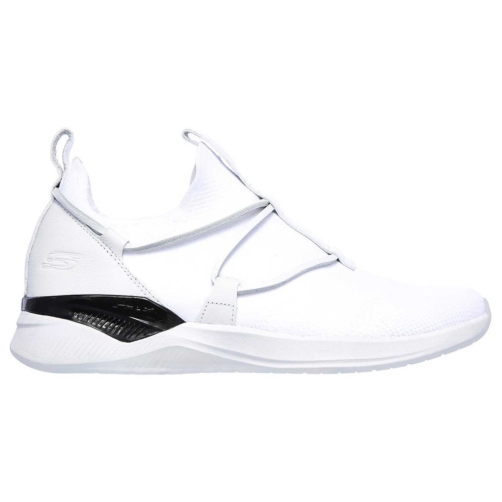 Sepatu Pria SKECHERS MODENA ACAPELLA White Black. 52545WBK. ORIGINAL