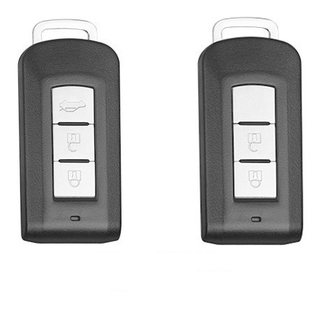Casing Kunci Kulit Mobil Untuk Mitsubishi Outlander Lancer 10 Pajero Sport ASX RVR