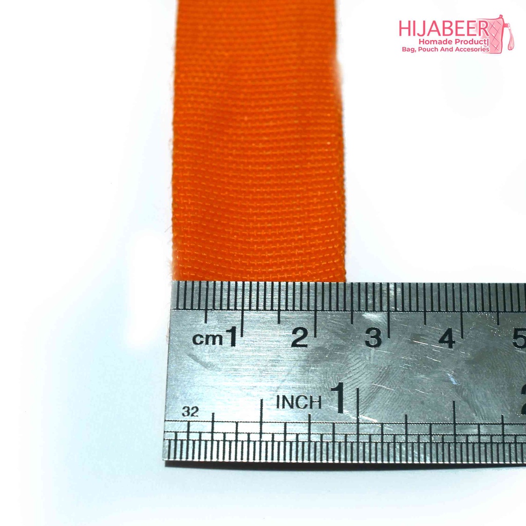 Bisban Webbing 2,5cm per ROLL -  Strap Tali Tas Serbaguna