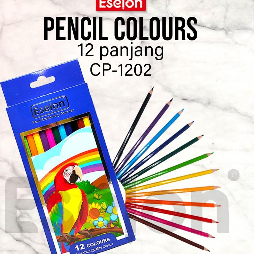 

ば Pensil warna ESELON panjang 12warna / Pensil warna Eselon さ