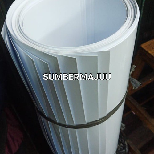 Pvc Susu 0,5Mm Lembaran Mika Putih 049