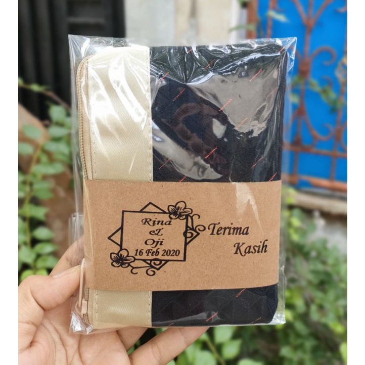 souvenir dompet jok mini kemasan plastik