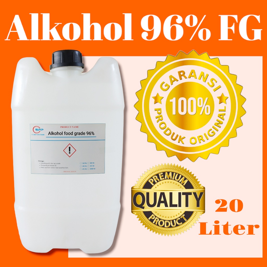 alkohol 96% kosmetik grade 20 liter