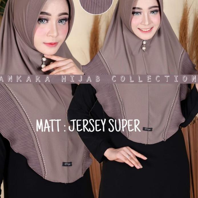PROMO New Hijab - Jilbab Instan Prisket Picot Jersey Super Terbaru 2021/2022