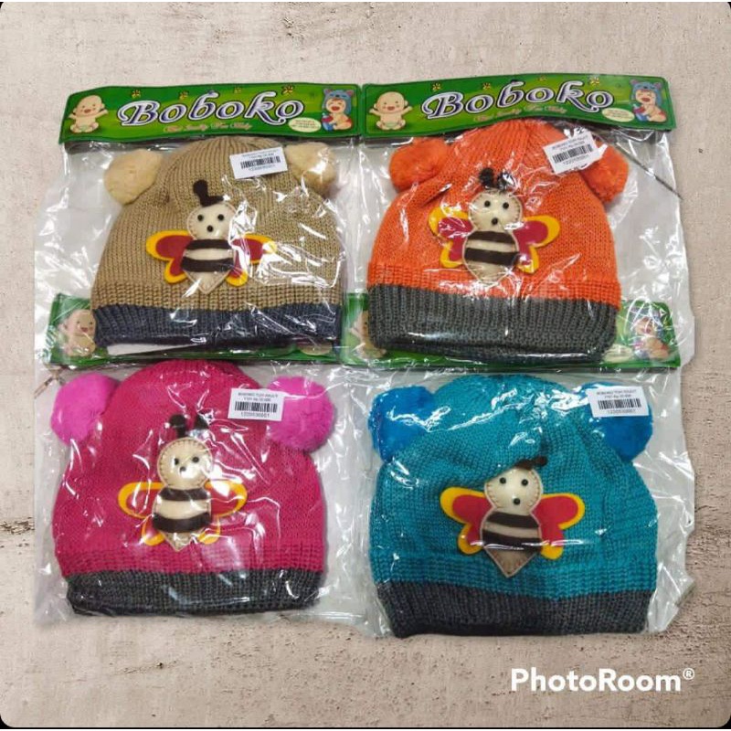 Boboko Topi Rajut Kupluk Bayi Newborn baby Hat Tebal Premium