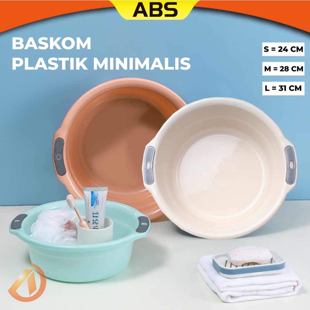 Jual ABS Baskom Plastik / Baskom Air / Baskom Serbaguna Pegangan