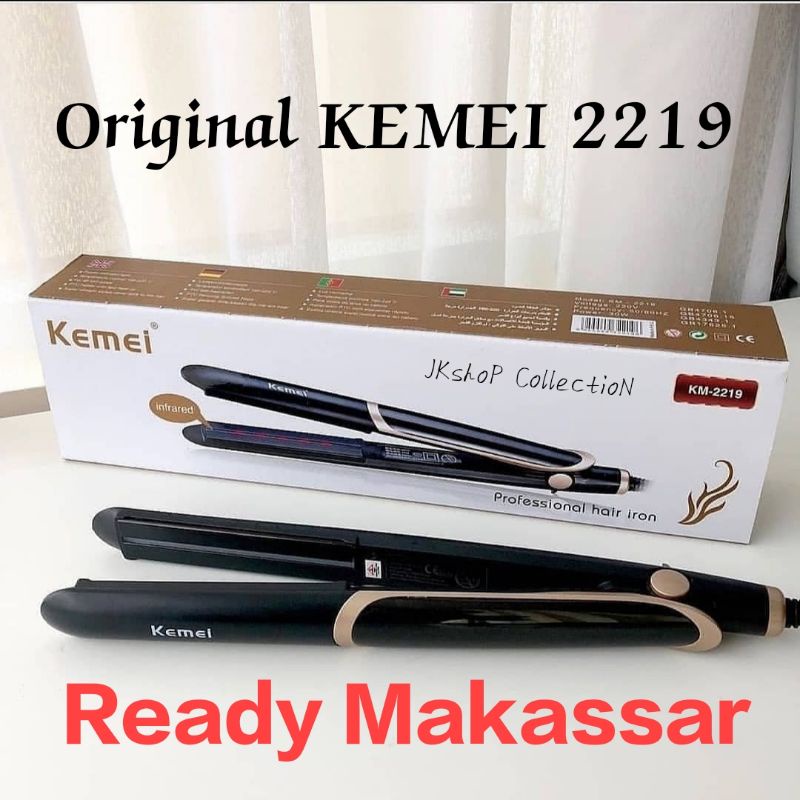 Catok Rambut ORIGINAL  KEMEI KM-2131 / PROFESIONAL HAIR IRON