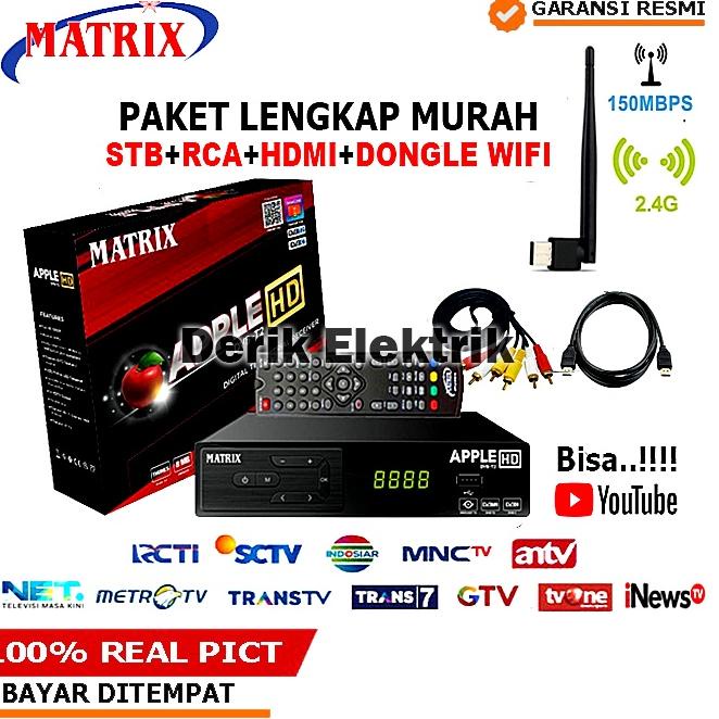 (A-H9H-») SET TOP BOX TV DIGITAL MATRIX DVB T2 APPLE HD EWS / SET TOP BOX TV DIGITAL MATRIX / ALAT TV DIGITAL SET TOP BOX / STB TV DIGITAL MATRIX / SET TOP BOX DIGITAL / SET BOX TV / SET BOX TV DIGITAL / SET BOX / SET BOX TV DIGITAL RECEIVER TV / STB APPL