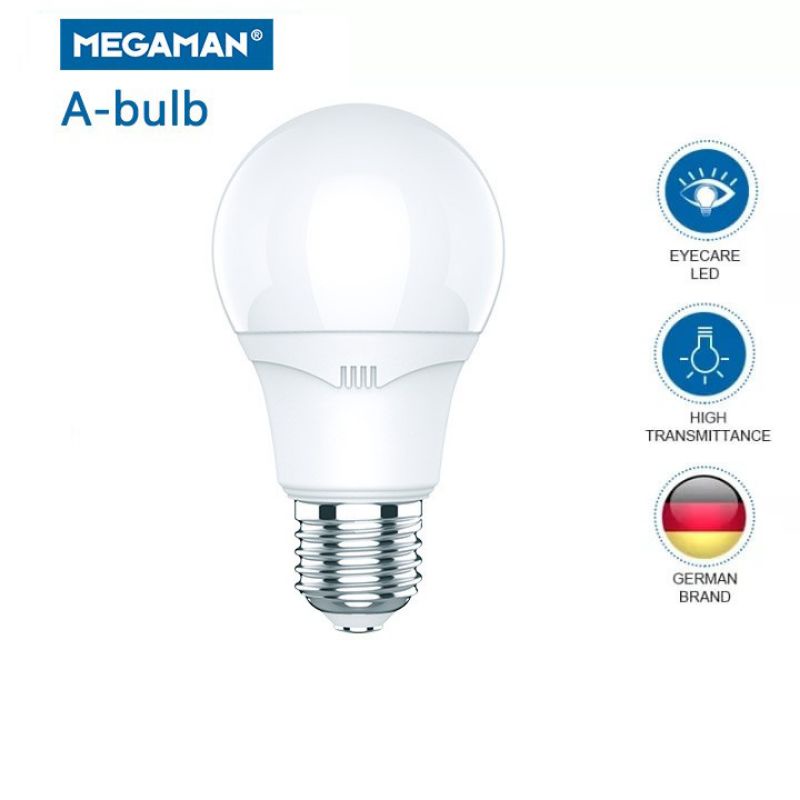 Lampu  Bohlam LED MEGAMAN Putih 4pcs 7W 9W 12W