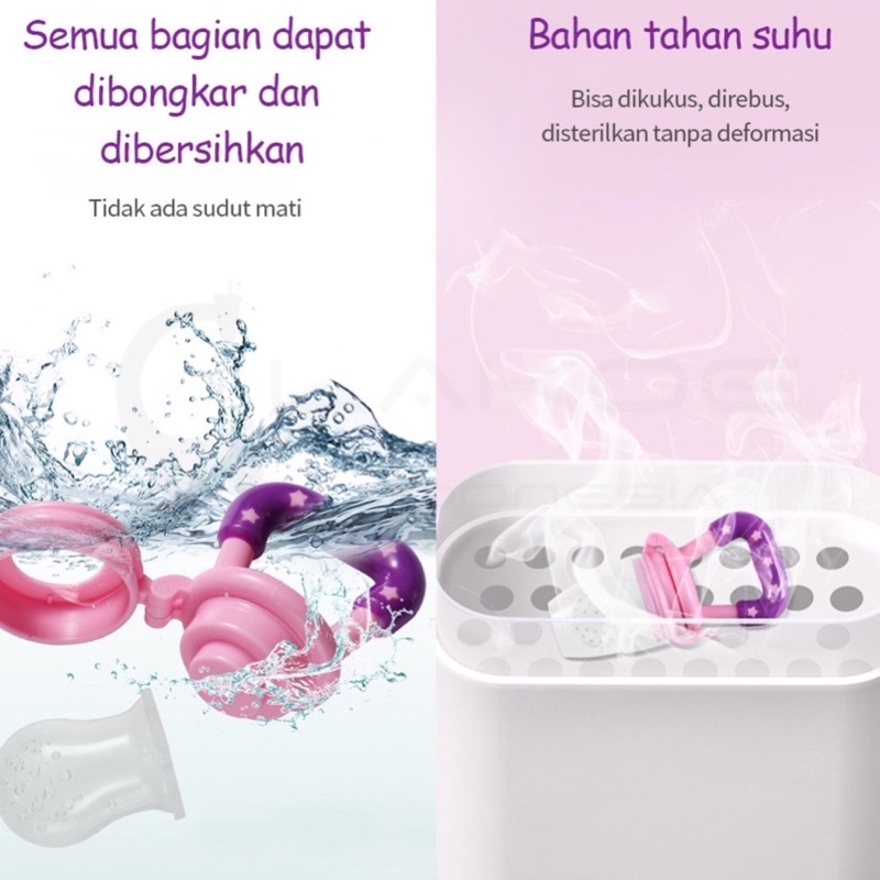 EMPENG BUAH BABY FRUIT &amp; FOOD FEEDER / EMPENG BUAH BAYI / FRUIT FEEDER PACIFIER / GIGITAN BUAH