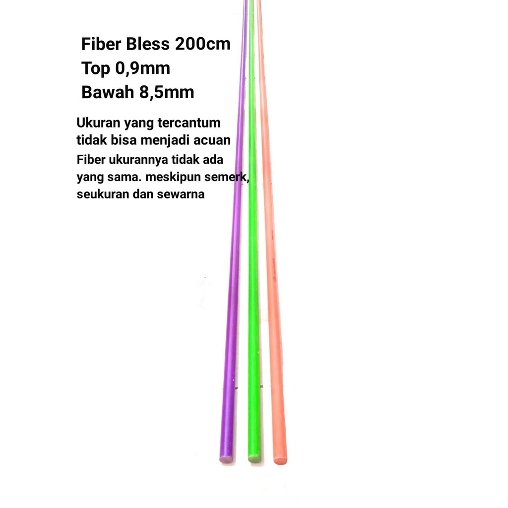 GOLDEN STELLA 180CM DAN BLESS 200CM BLANK FIBER SOLID KAKU CUSTOM JORAN PANCING HIGH QUALITY PRODUK