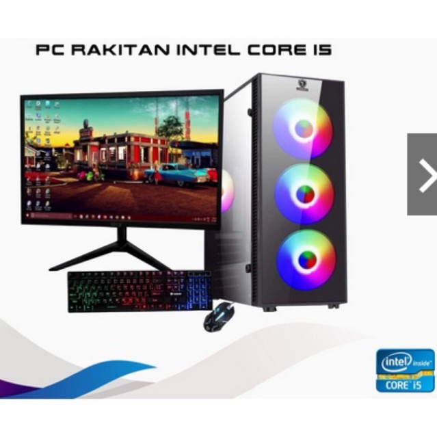 Fullset PC CORE I5 4590 SSD 8GB LED 19inch