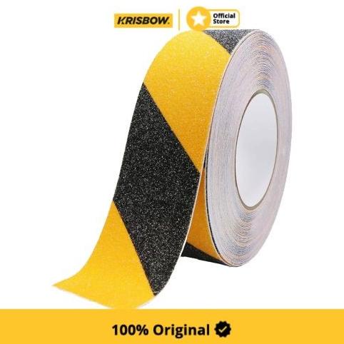 

Krisbow Isolasi Anti Slip 5 Cm X 20 Mtr - Hitam/Kuning