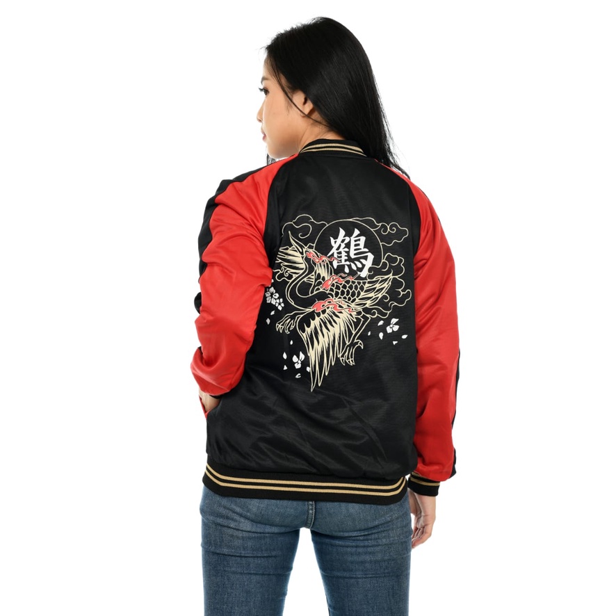 Jacket Sukajan Pria Shinagami Original Branded 2in1 Ful Bordir Kasual Kekinian Absolute Sukajan Jacket Japanese Style Premium X1