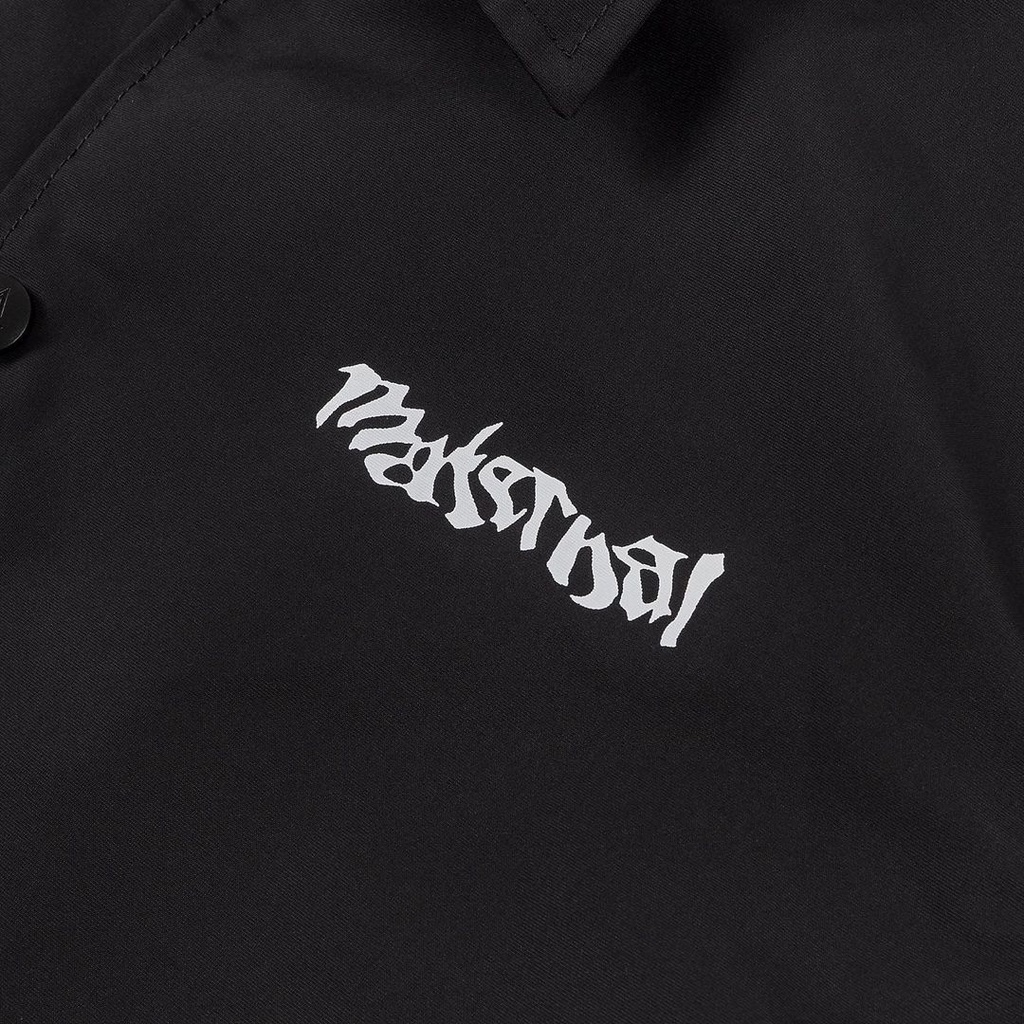 COACH JACKET MATERNAL DISASTER LETTER S