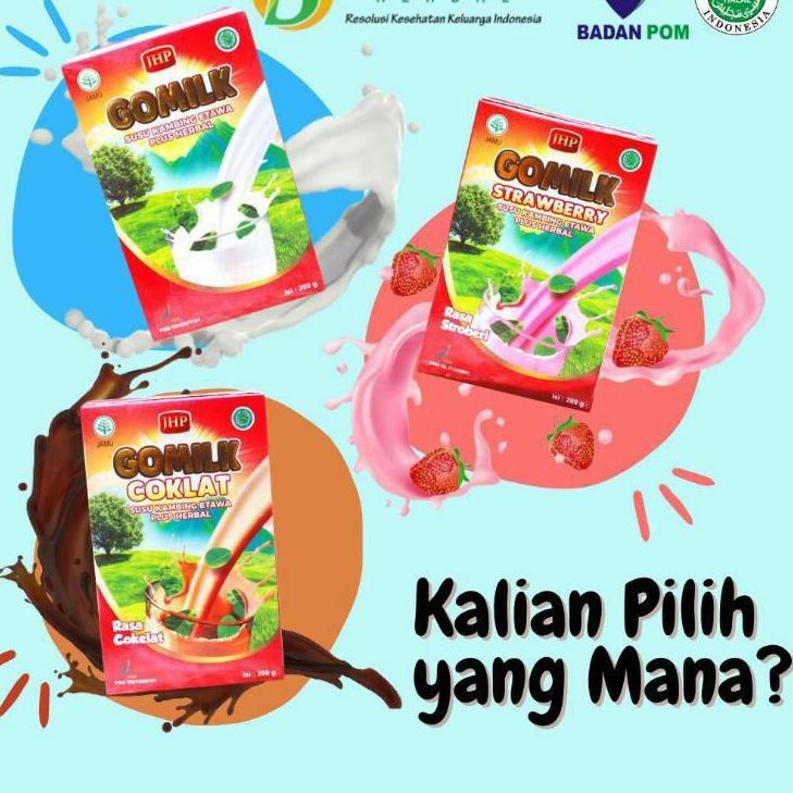 

Terbaru ( BISA ) GOMILK SUSU KAMBING ETAWA HERBAL 200 GRAM