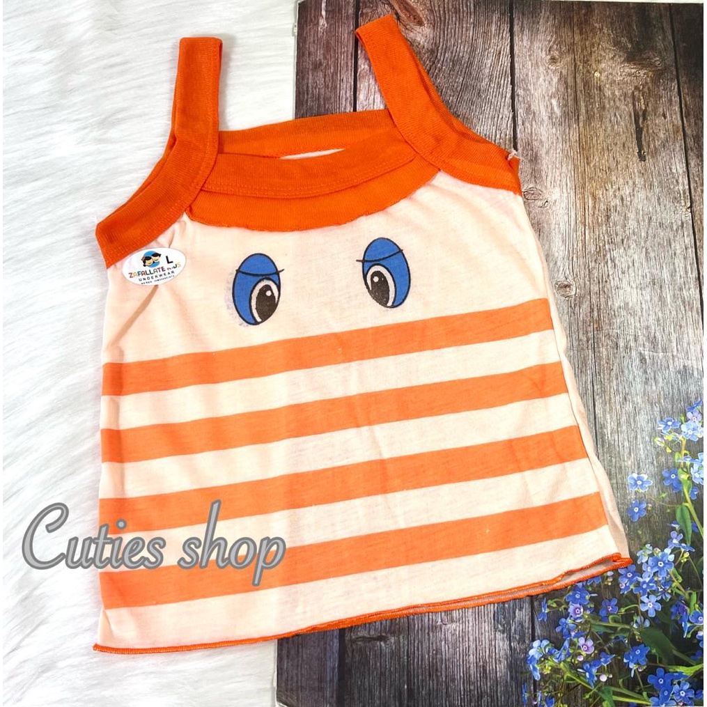 TANK TOP BABY GARIS, USIA 1 - 2 TAHUN