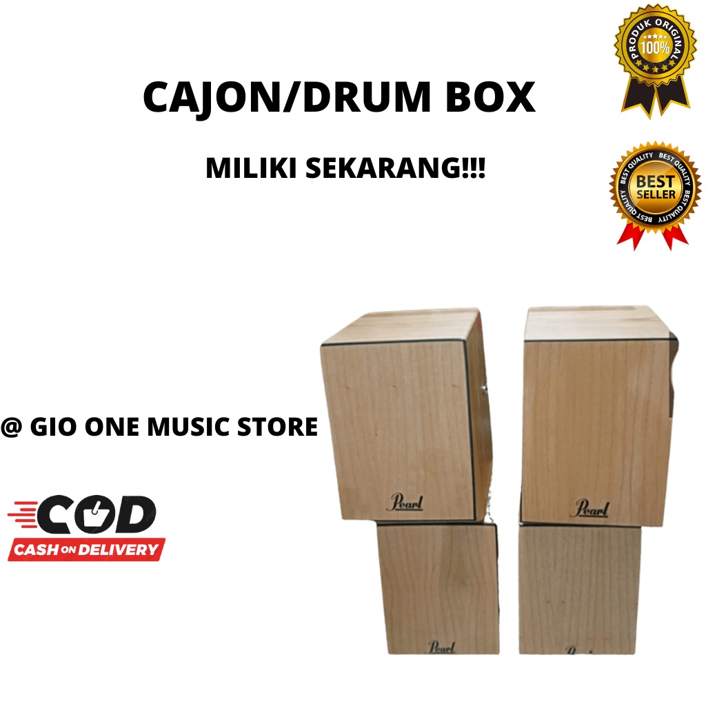 cajon/kajon/drumbox/cajon akustik pearl murah bergaransi
