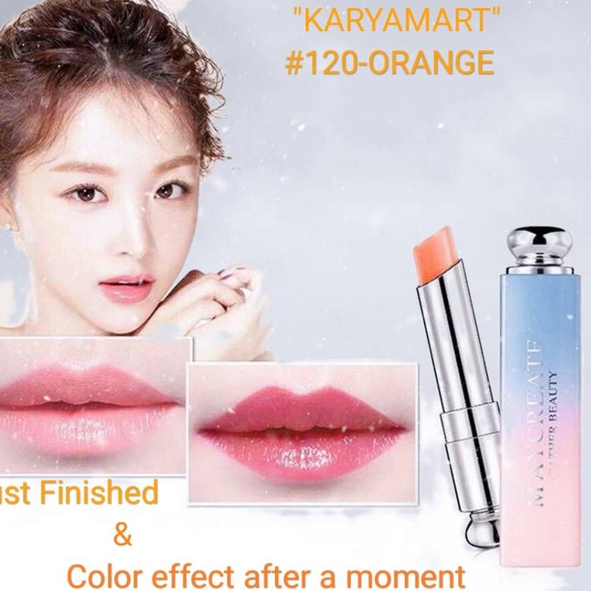 HARGA MURAHF☾ lipstick lip maycreate mycreate lipstik korea original tahan lama anti air tidak luntu