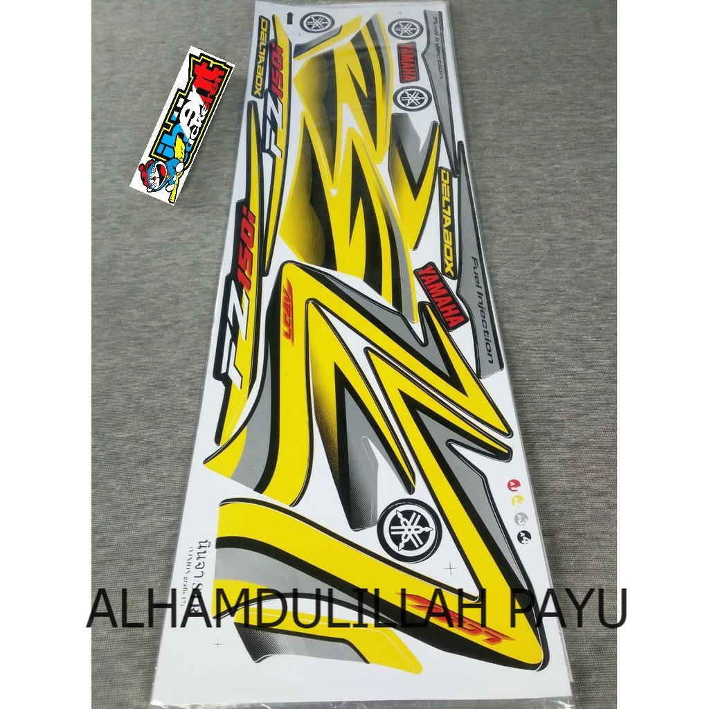 striping vixion old fz 150 thailand kuning POLET
