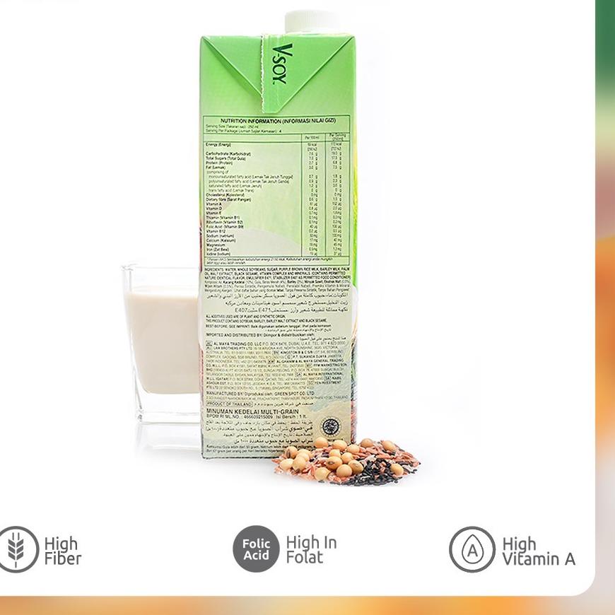 

☞☞ V-Soy Soya Bean Milk Multi Grain 1 Liter