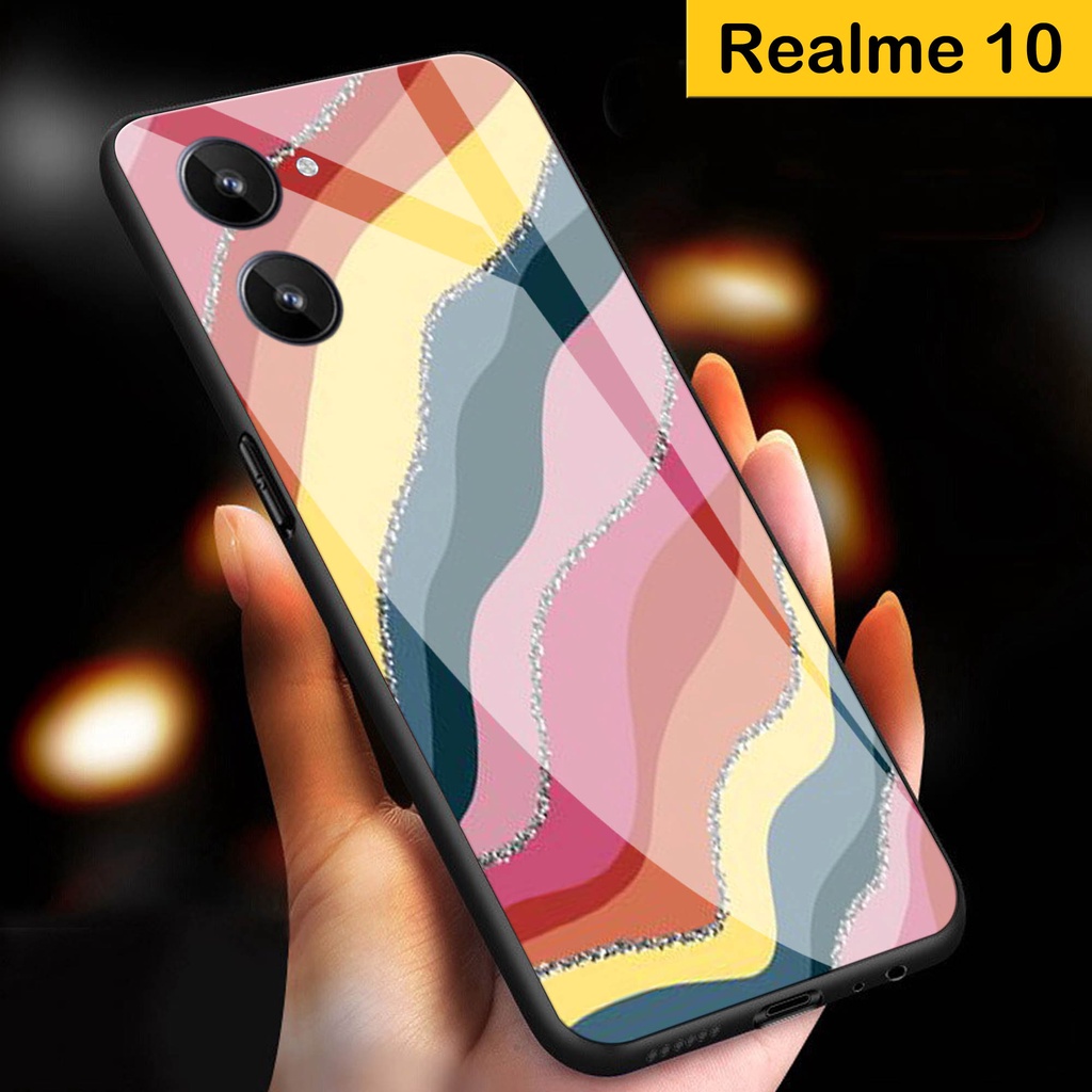 Softcase Glass [S81] REALME 10 4G - casing pelindung - REALME 10 4G - pelindung handphone - REALME 1