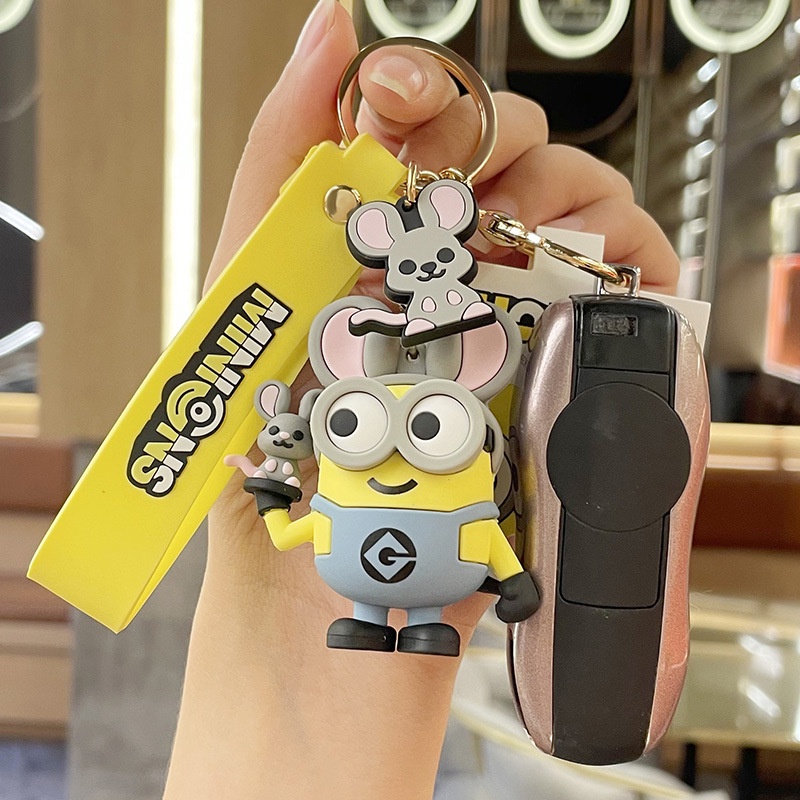 (WGK-081)Minion / Gantungan Shio Minion / Keychain 12 Shio / Gantungan Kunci Minions / Despicable Me / Gantungan Kunci