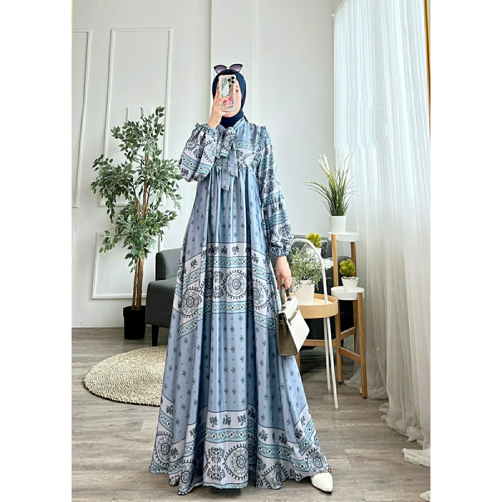 Dress Evelyn 14 Gamis Pesta/Promo/ Ori