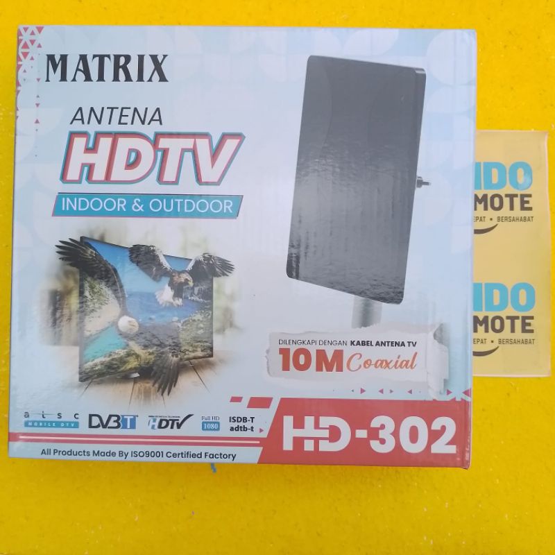 ANTENA TV DIGITAL INDOOR &amp; OUTDOOR HD 302 MATRIX HDTV ORIGINAL