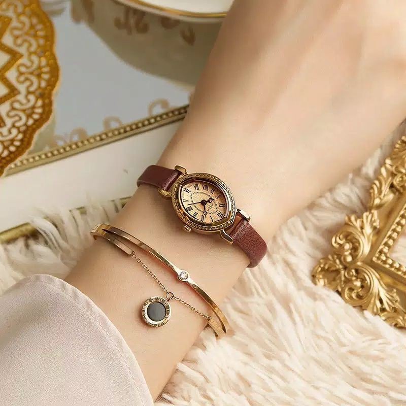 Jam Tangan Julius bentuk Oval Waterproof JA-567